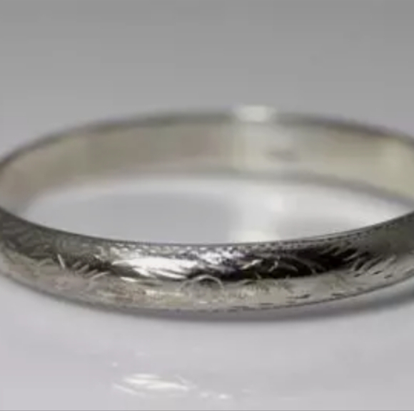 Sterling Silver Bangle Bracelet - Picture 9 of 12